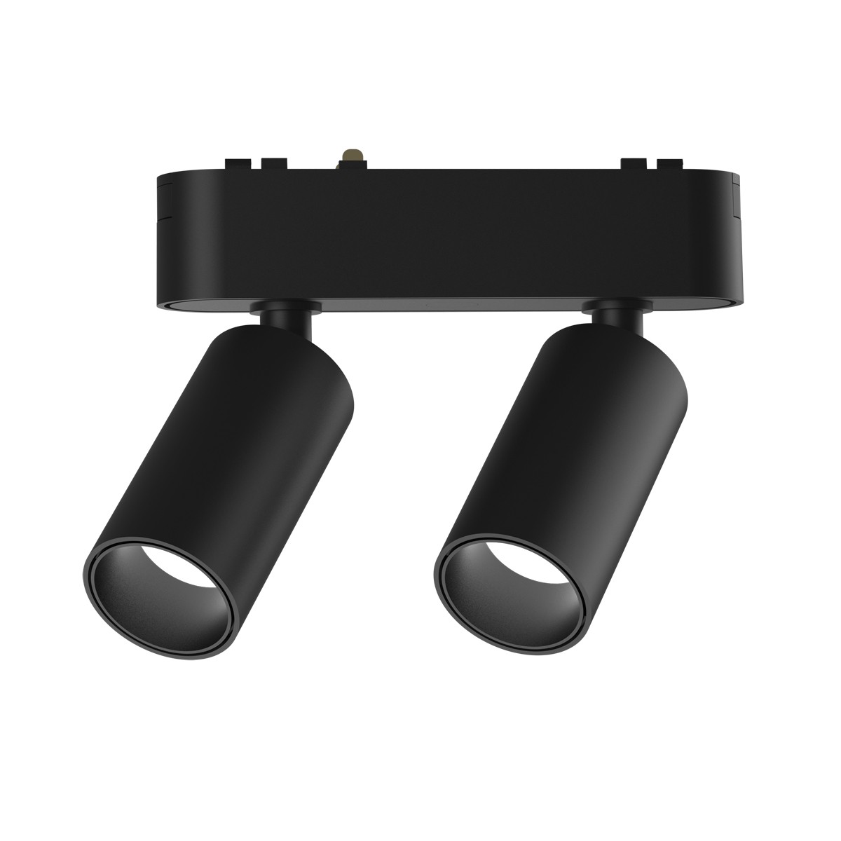 VK/04469/TR/B/DW/S/2 Φωτιστικό μαγνητικής ράγας 40V, LED, 2x4W, 2700K-6000K, CRI>90, 518lm, 24°, CRI>90, IP20, μαύρο